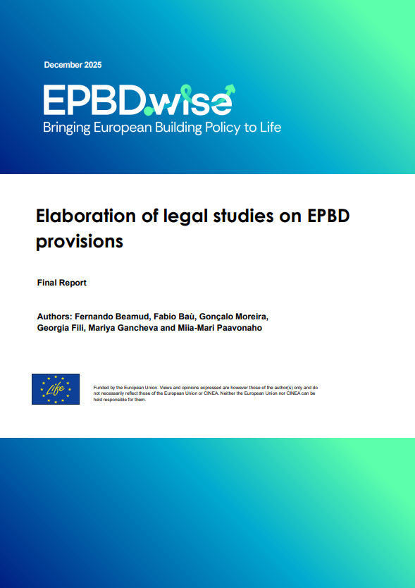 EPBD.wise Legal and Governance Case Studies Report