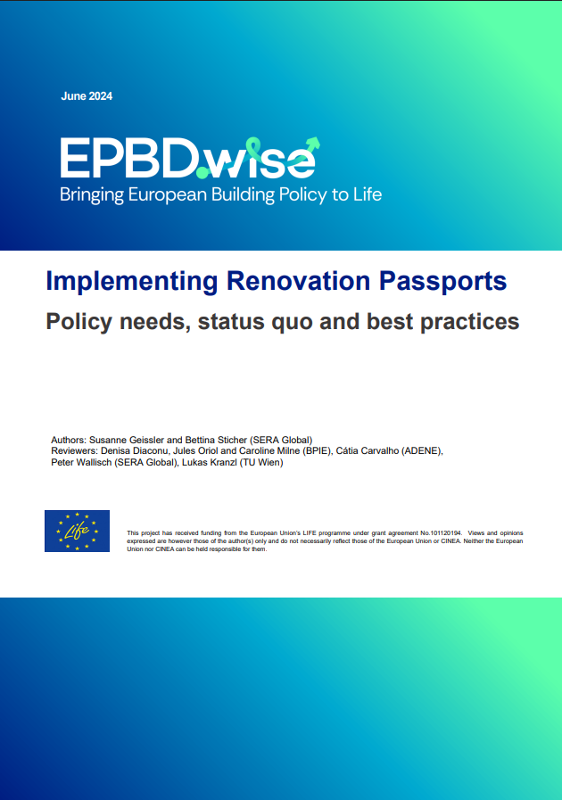 EPBD.wise Renovation Passports Policy Needs Report