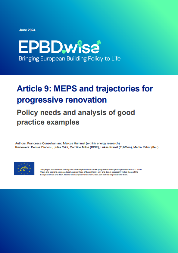 EPBD.wise Minimum Energy Performance Standards Policy Needs Report